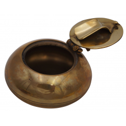 GERMANUS Quality Pocket Ashtray - Massive Brass