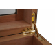 Humidor Chest Oro with Windows on Side Brown