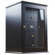 GERMANUS Humidor Chest Viadrus Black for ca. 400 Cigars