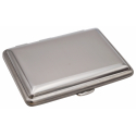 GERMANUS Business Card Case - Hand Made in Germany, Silber I
