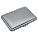 GERMANUS Business Card Case - Hand Made in Germany, Silber Venetia