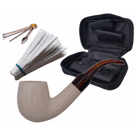 GERMANUS Premium Pipe Set Meerschaum