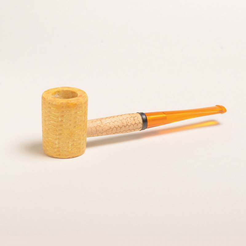 Original Missouri Quality Corncob Pipe - Legend, Flat