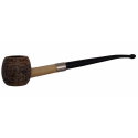 Original Missouri Quality Corncob Pipe - Shape: Cobbit Dwarf, Bent