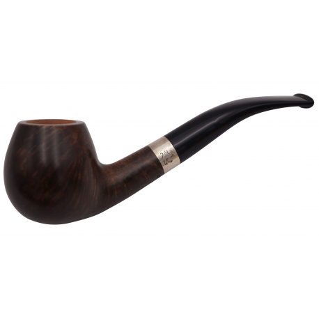 GERMANUS Pipe Premium With Silverring, Bent