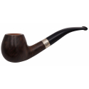 GERMANUS Pipe Premium With Silverring, Apple Bent