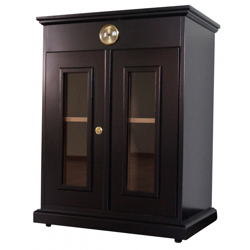 Germanus Cigar Humidor Cabinet Commode With Germanus Humidifier