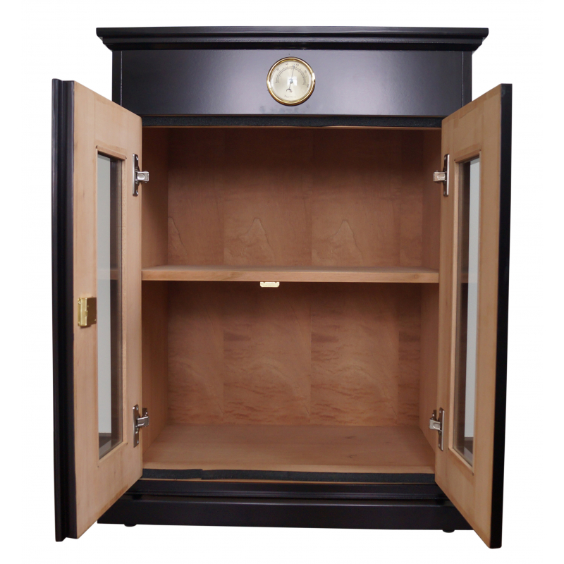 Germanus Cigar Humidor Cabinet Commode With Germanus Humidifier