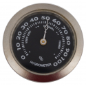 Hygrometer Replacement for Humidor 35mm, silver, black