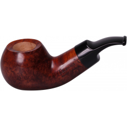 Talamona Reverse Calabash Pfeife, braun, glatt 2