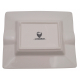 GERMANUS Porcelain Cigar Ashtray from Genuine Procelain - Triangle