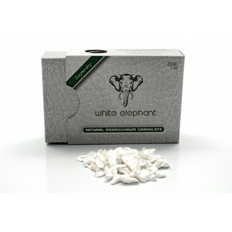 White Elephant Natural Meerschaum Granulate