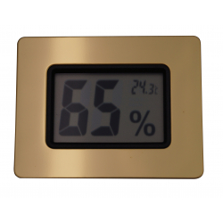 Digital Humidor Hygrometer - calibratable calibration adjust