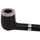 GERMANUS Pipe Titan , Sandblast, Black