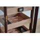 GERMANUS "Vemis" Cigar Humidor Cabinet with Digital Hygrometer for ca 500 cigars
