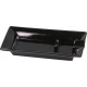 GERMANUS Ceramic Cigar Ashtray with Holder in Black Design