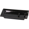 GERMANUS Ceramic Cigar Ashtray with Holder in Black Design