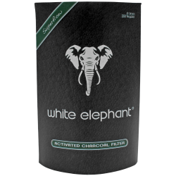 Elephant Charcoal 9mm Pipe Filters, 250 Filters