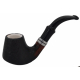 GERMANUS Pipe No. 14 with Meerschaum Inlay, Self Standing