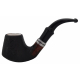 GERMANUS Pipe No. 14 with Meerschaum Inlay, Self Standing