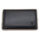 GERMANUS Business Card Case - Hand Made in Germany, Leather Black, Large