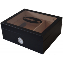 GERMANUS Humidor Black Beauty für Zigarren