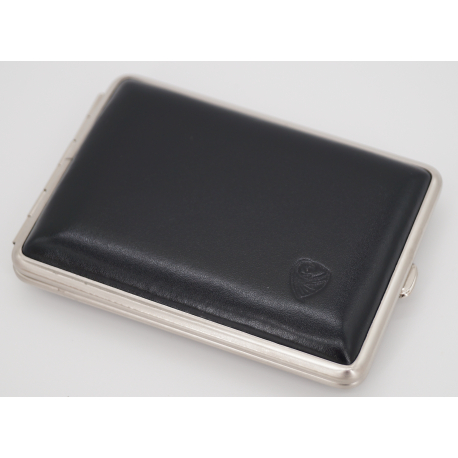 GERMANUS Business Card Case - Hand Made in Germany, Black II