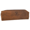 GERMANUS Wild Bull Pencil Case - Made in EU - Leather