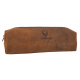 GERMANUS Wild Bull Pencil Case - Made in EU - Leather