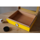 Mensalla Cigar Humidor - Yellow