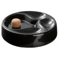 Pipe Ashtray - black, high gloss - IV