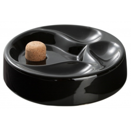 Pipe Ashtray - black, high gloss - IV