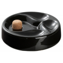 Pipe Ashtray - black, high gloss - IV